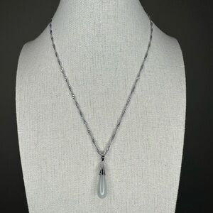 Teardrop Pendant Necklace